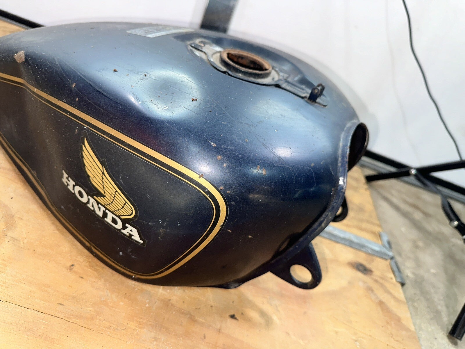 1980 80 Honda CX500 Red Gas Petrol Fuel Tank Reservoir