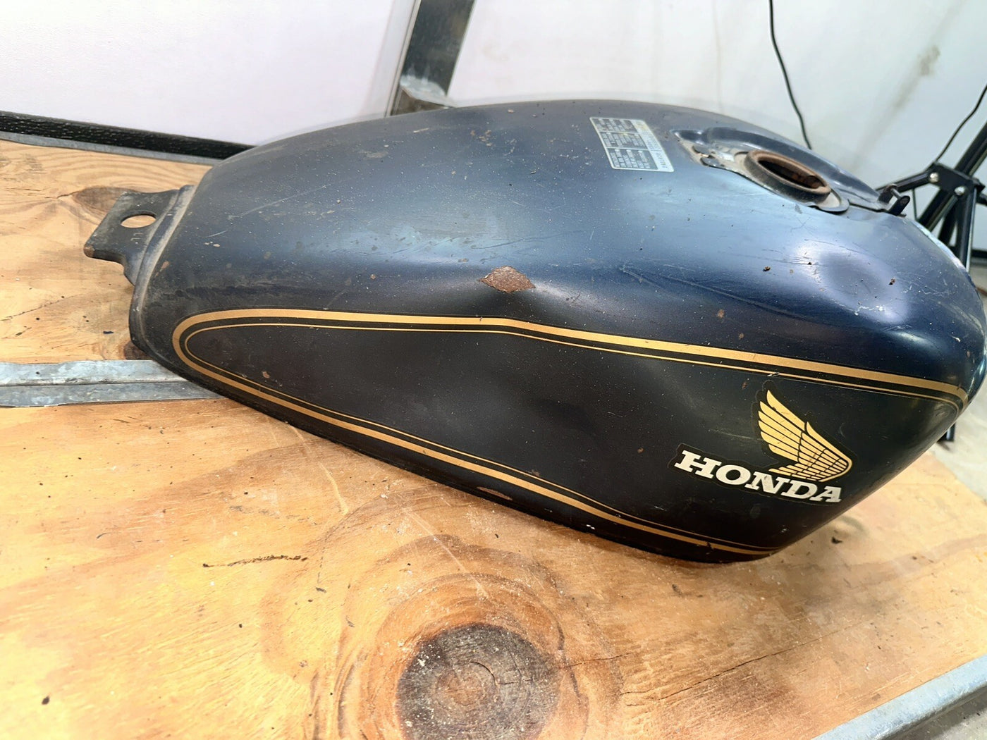 1980 80 Honda CX500 Red Gas Petrol Fuel Tank Reservoir