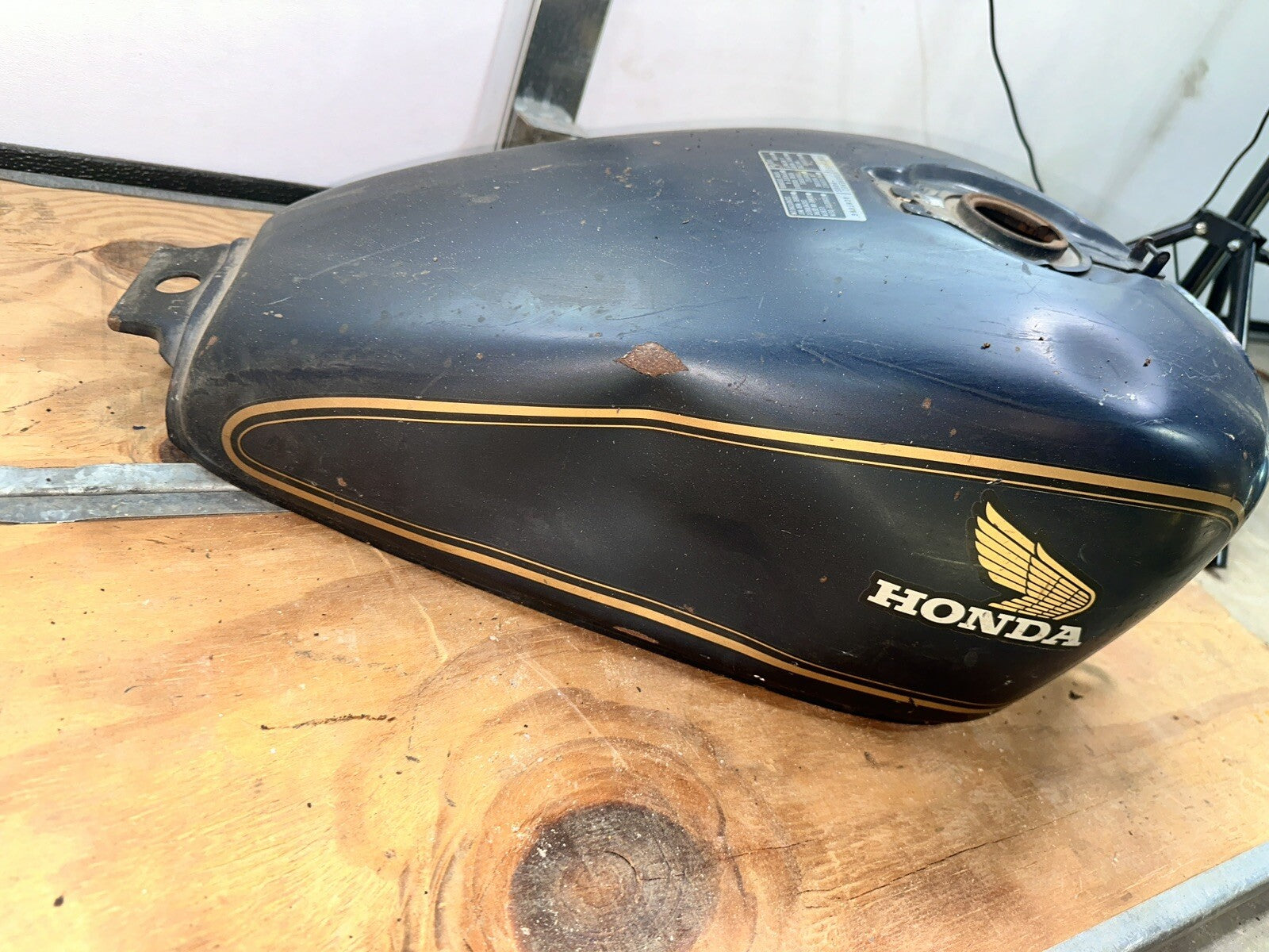 1980 80 Honda CX500 Red Gas Petrol Fuel Tank Reservoir