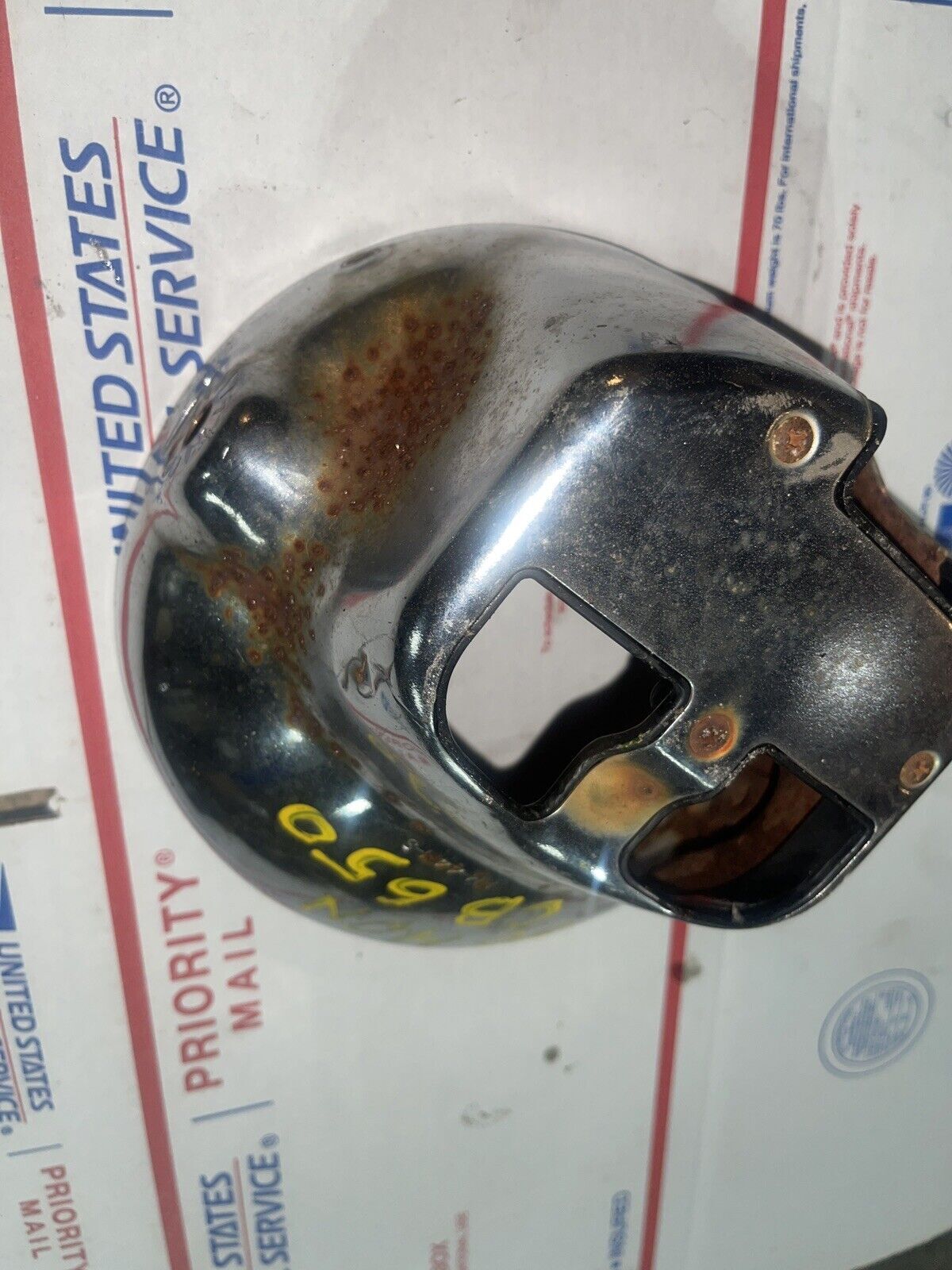 1981 honda cb650c HEADLIGHT CASE HOUSING BUCKET