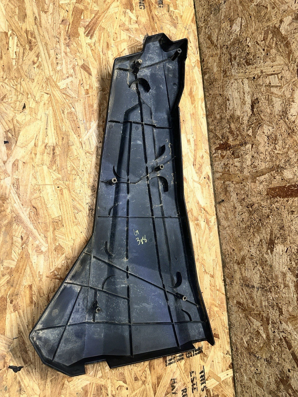 POLARIS RZR XP / XP4 1000 RIGHT FRONT PASS. SIDE DOOR SKIN PANEL COVER D 14-23