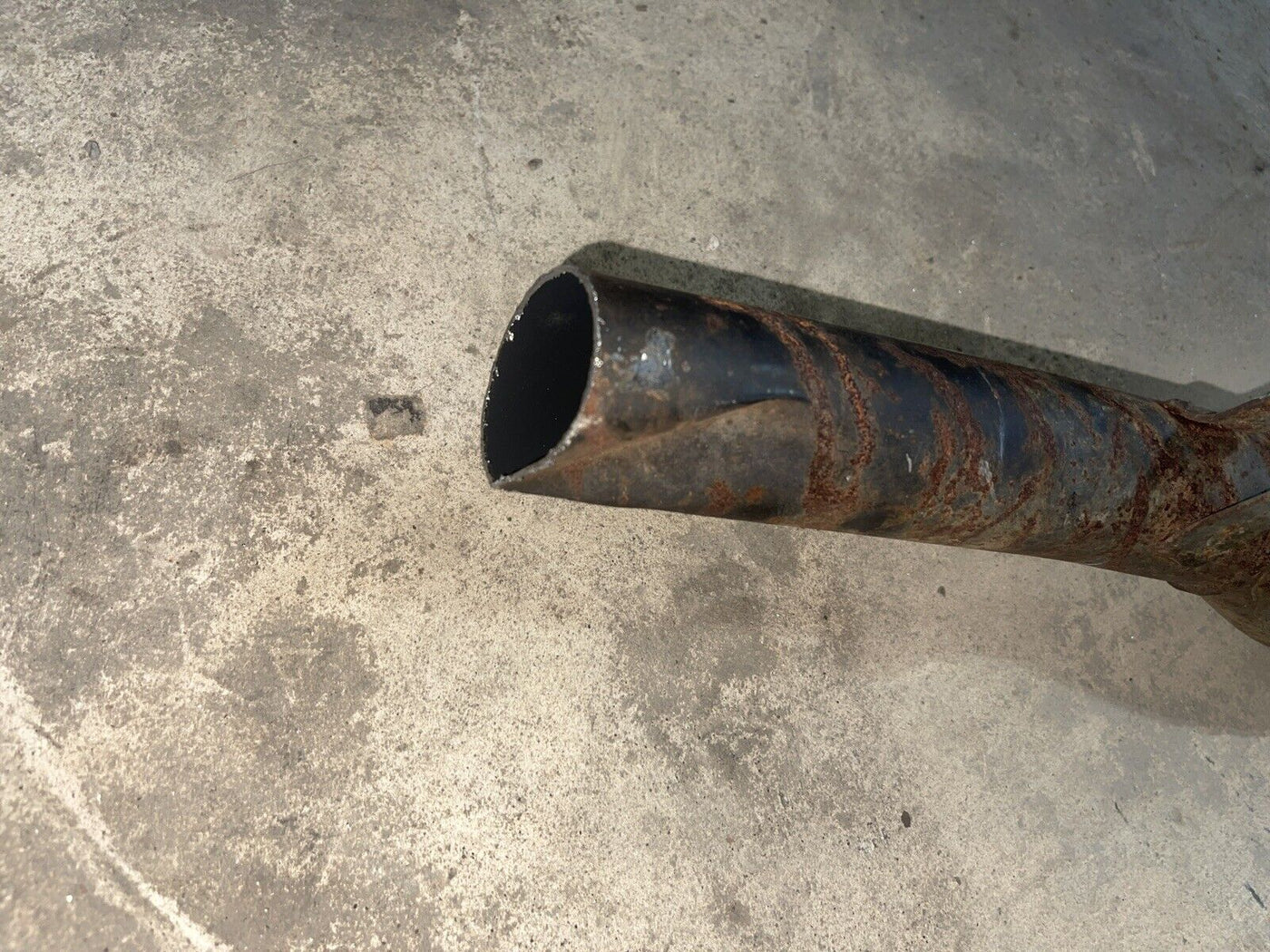 94 suzuki gsx 600 LEFT exhaust muffler