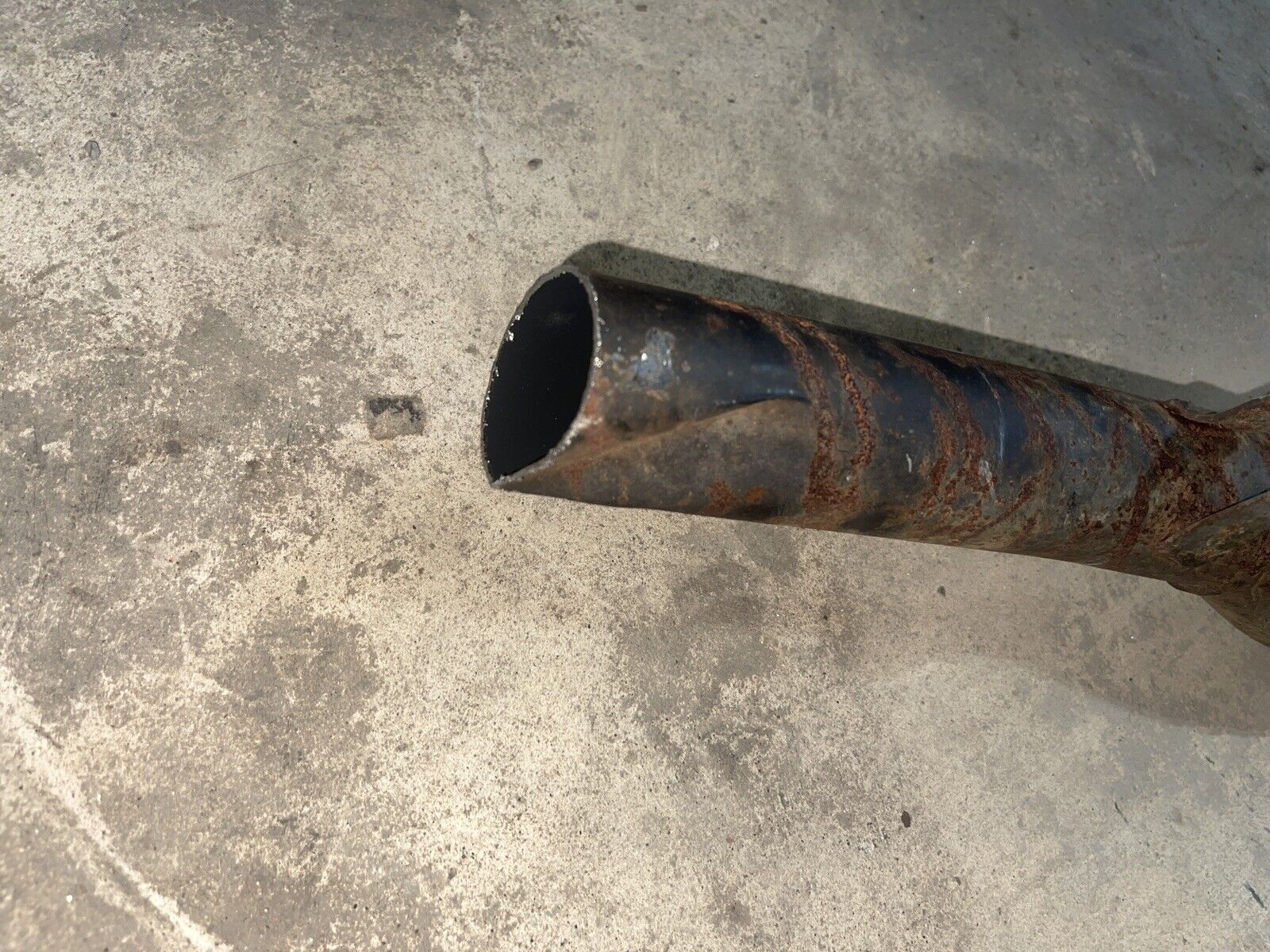 94 suzuki gsx 600 LEFT exhaust muffler