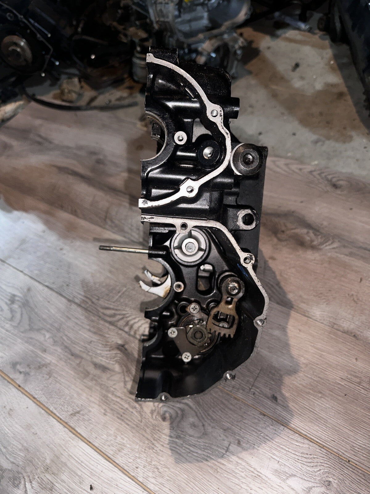 Suzuki GSXR750 GSXR 750 86 1986 1987 87 Engine Crank Lower Case Block Crankcase