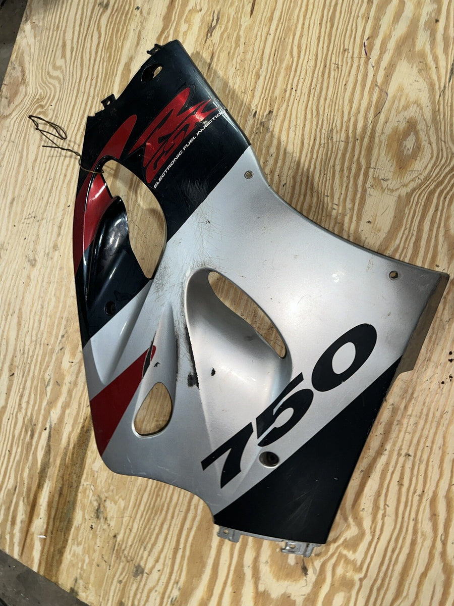 96-2000 SUZUKI GSXR 600 750 SRAD RIGHT SIDE FAIRING COWL PLASTIC 94471-33E00