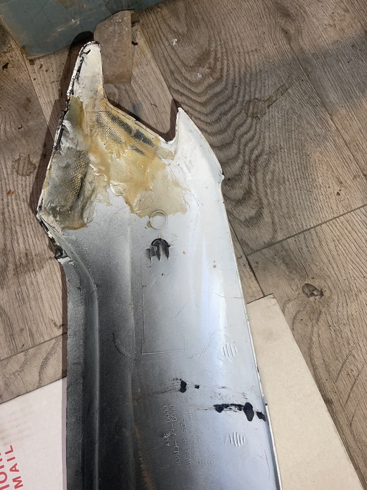 1993 HONDA CBR600F2 RIGHT REAR BACK TAIL FAIRING COWL SHROUD