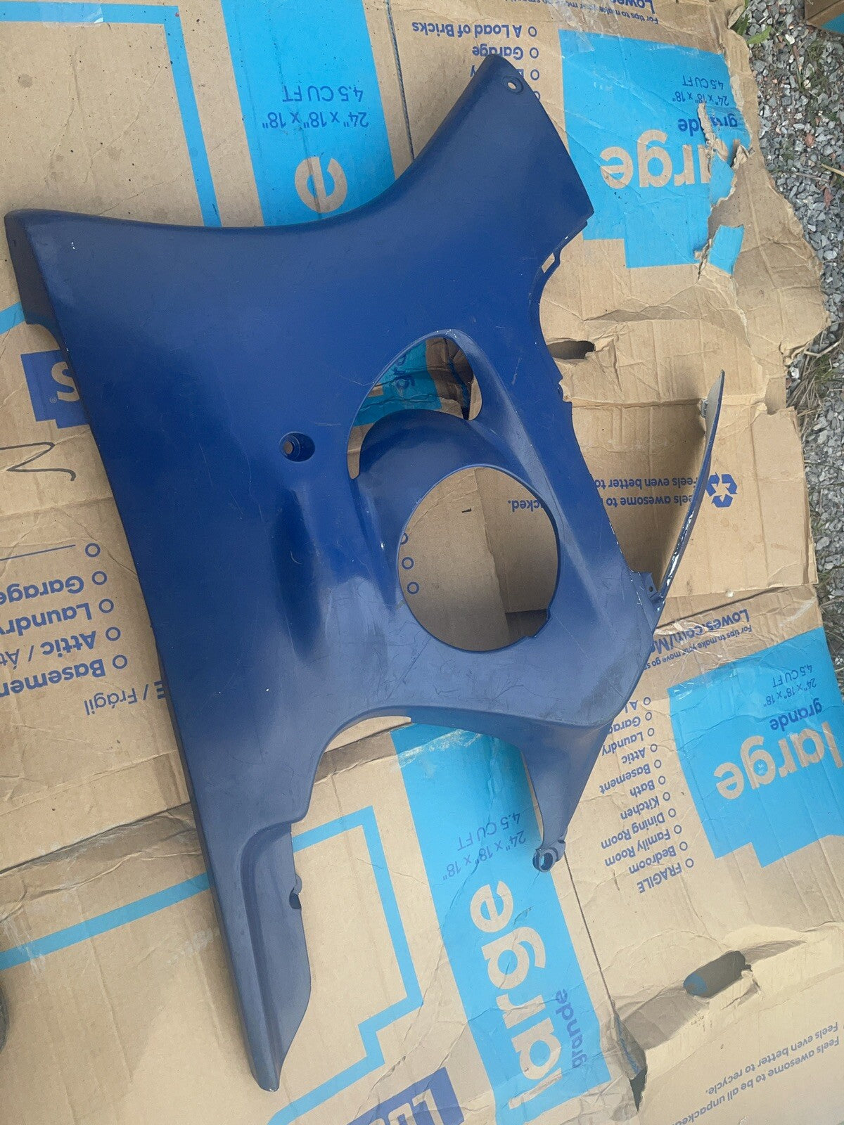 Honda 1993 CBR600F2 CBR 600 F2 Left Side Frame Cowl Fairing 64350-MV9-0000