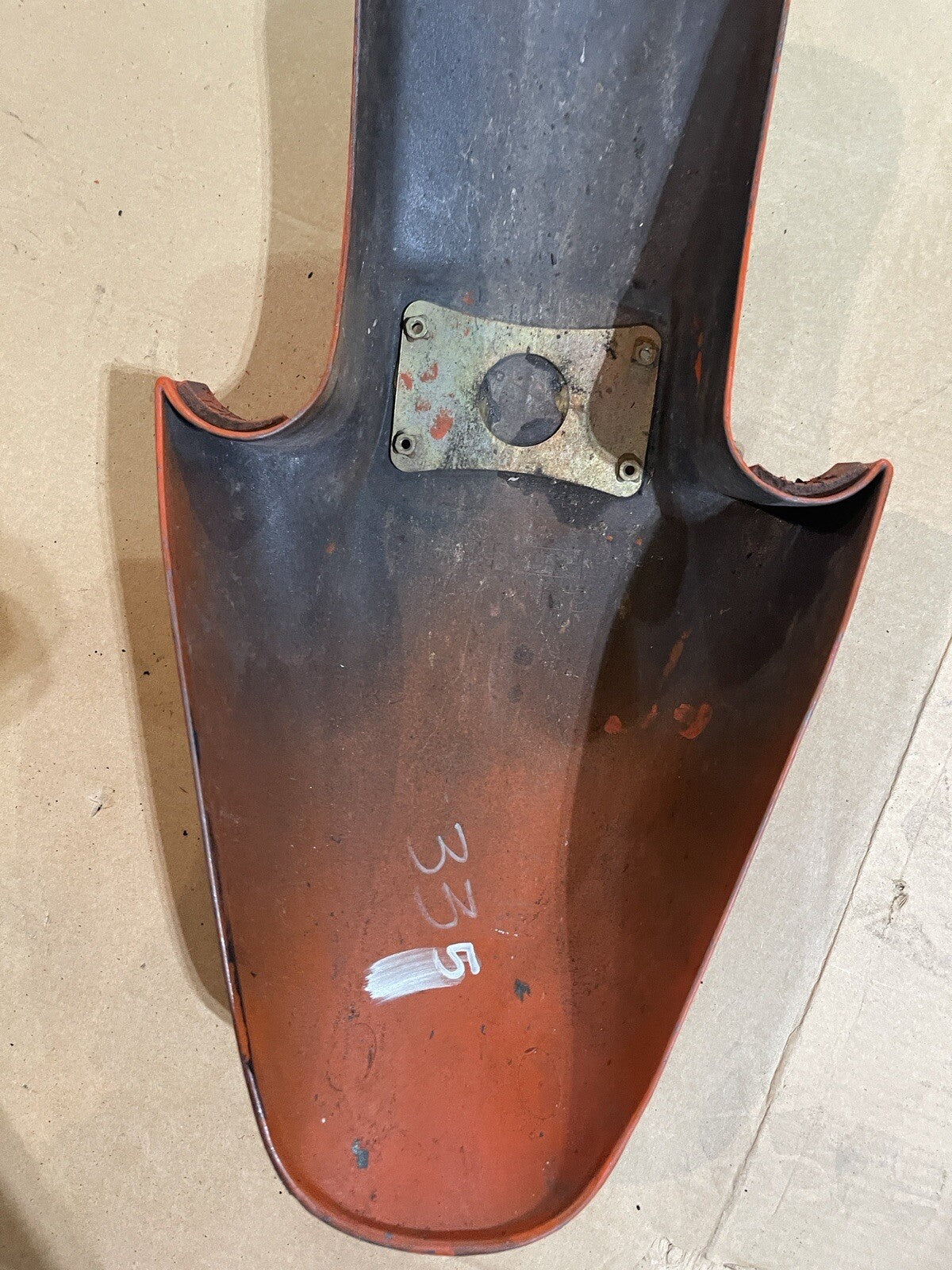 '97 FZR600 FZR 600 FRONT FENDER FAIRING PLASTIC COVER COWL