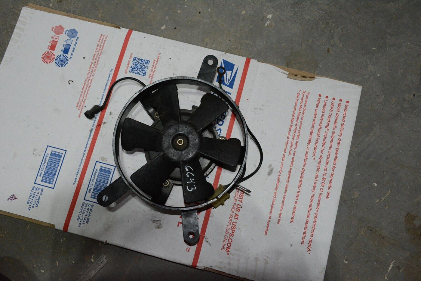 99 honda nt 650 radiator fan