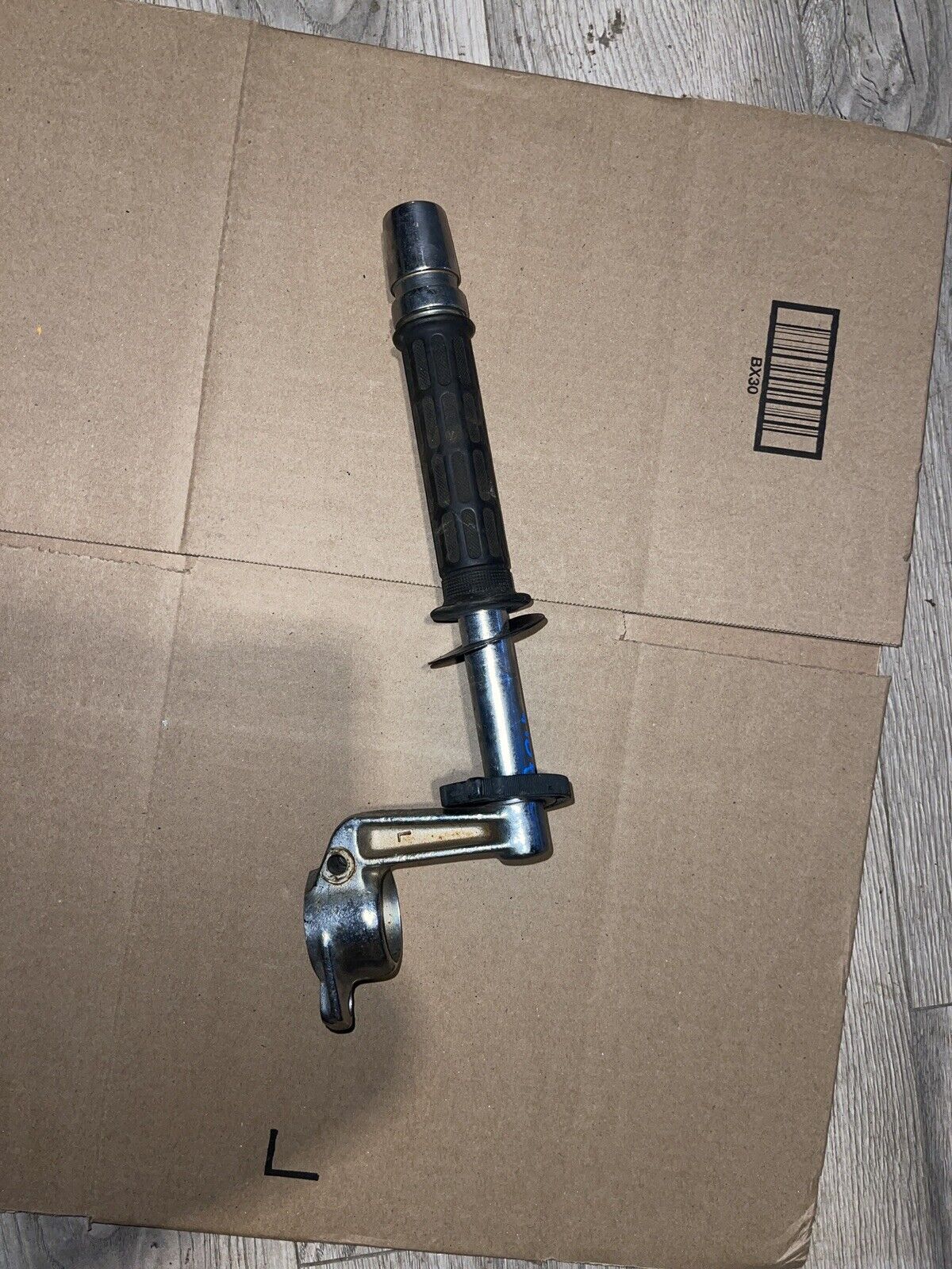 1986 Yamaha FJ1200/86 Left Clamp Clip On Handlebar Handle Bar