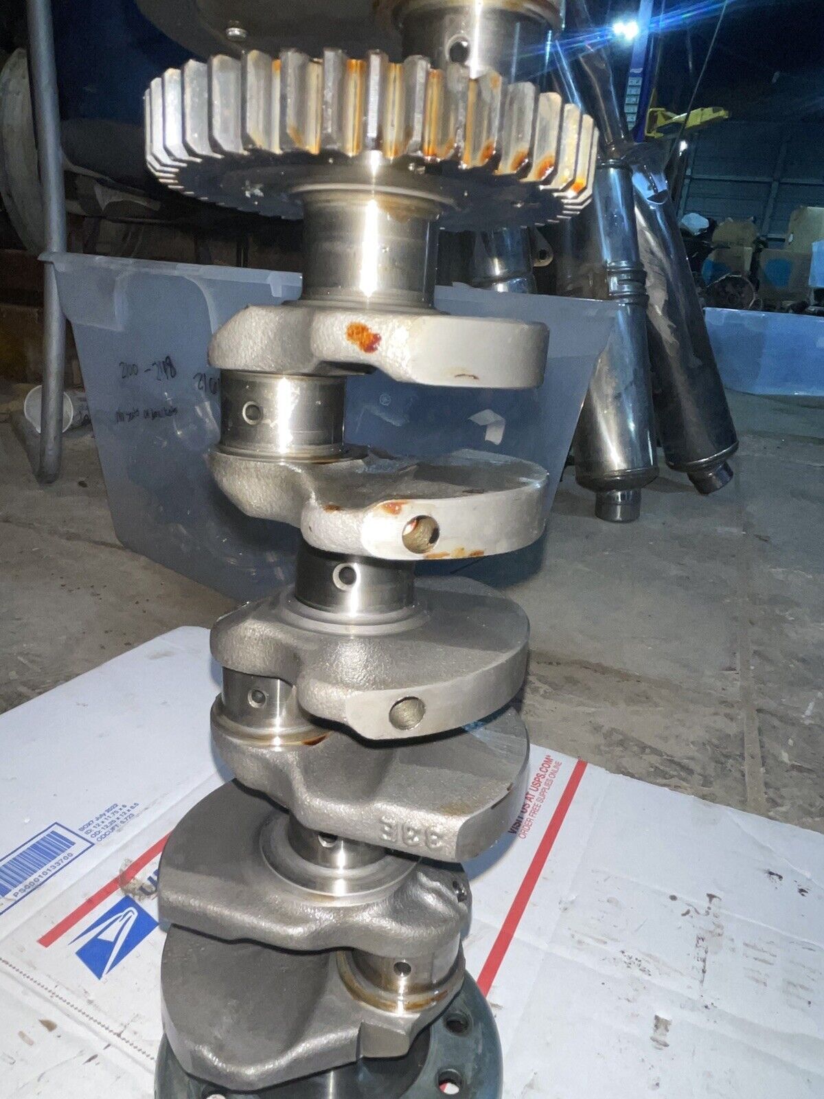 96 97 98 99 SUZUKI GSXR 750 OEM CRANKSHAFT & FLYWHEEL