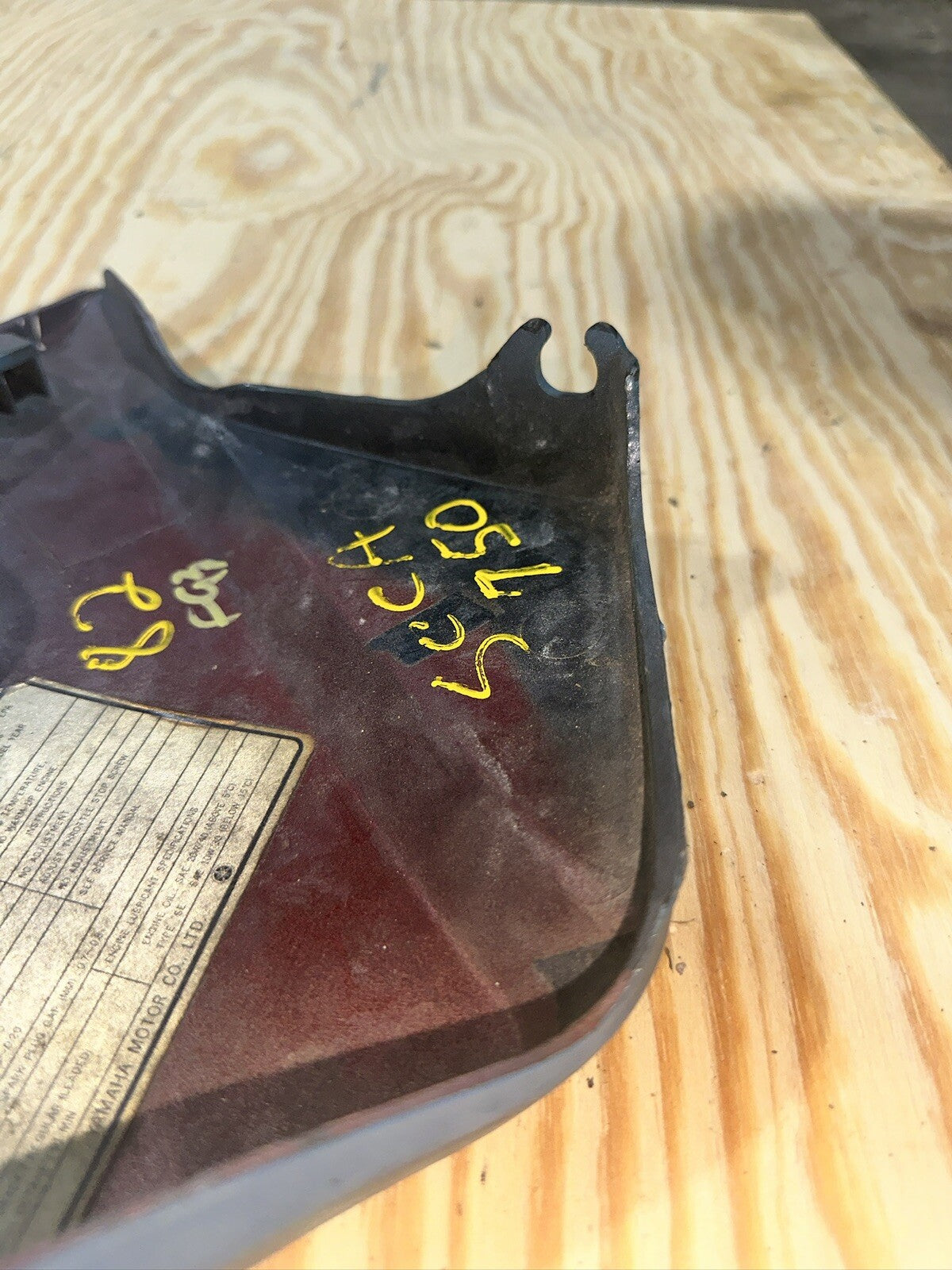 1983 Yamaha Seca XJ750 Left Side Cover Panel Fairing OEM