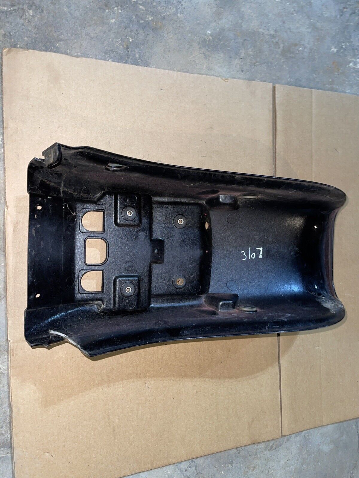 1994 Kawasaki Vulcan 500 EN500A OEM REAR BACK WHEEL FENDER MUD GUARD