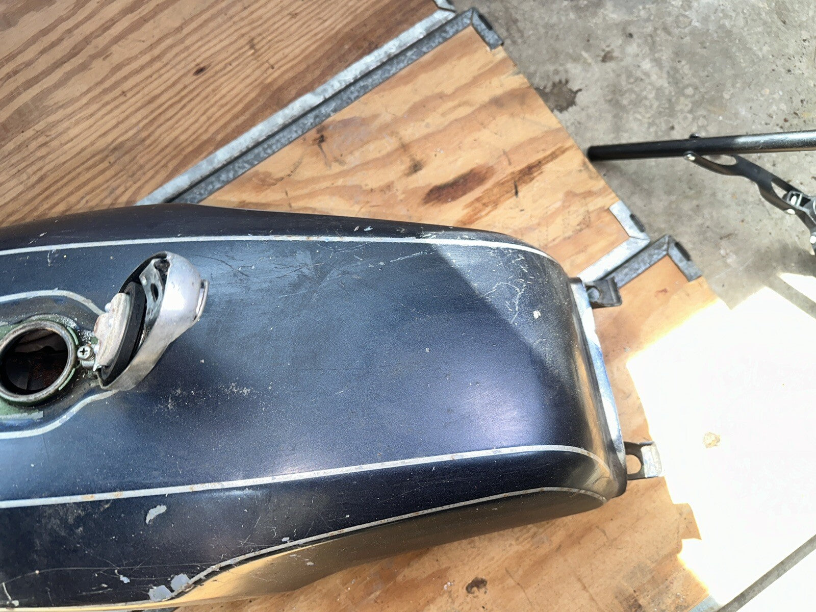 1976-1979 Yamaha Rd 250 Gas Tank Fuel Tank