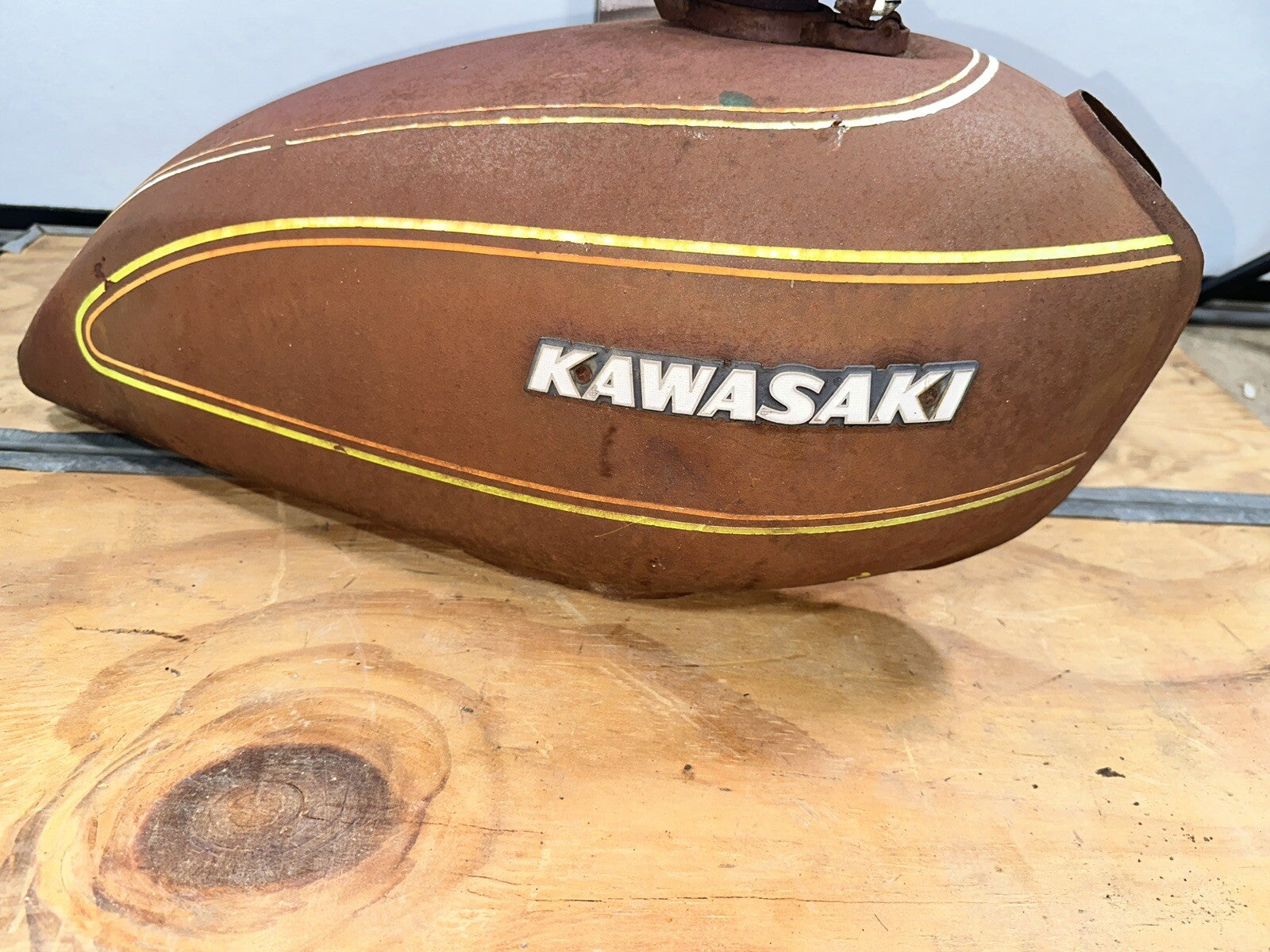 1974-77 Kawasaki KZ400 KZ 400 Gas Tank Fuel