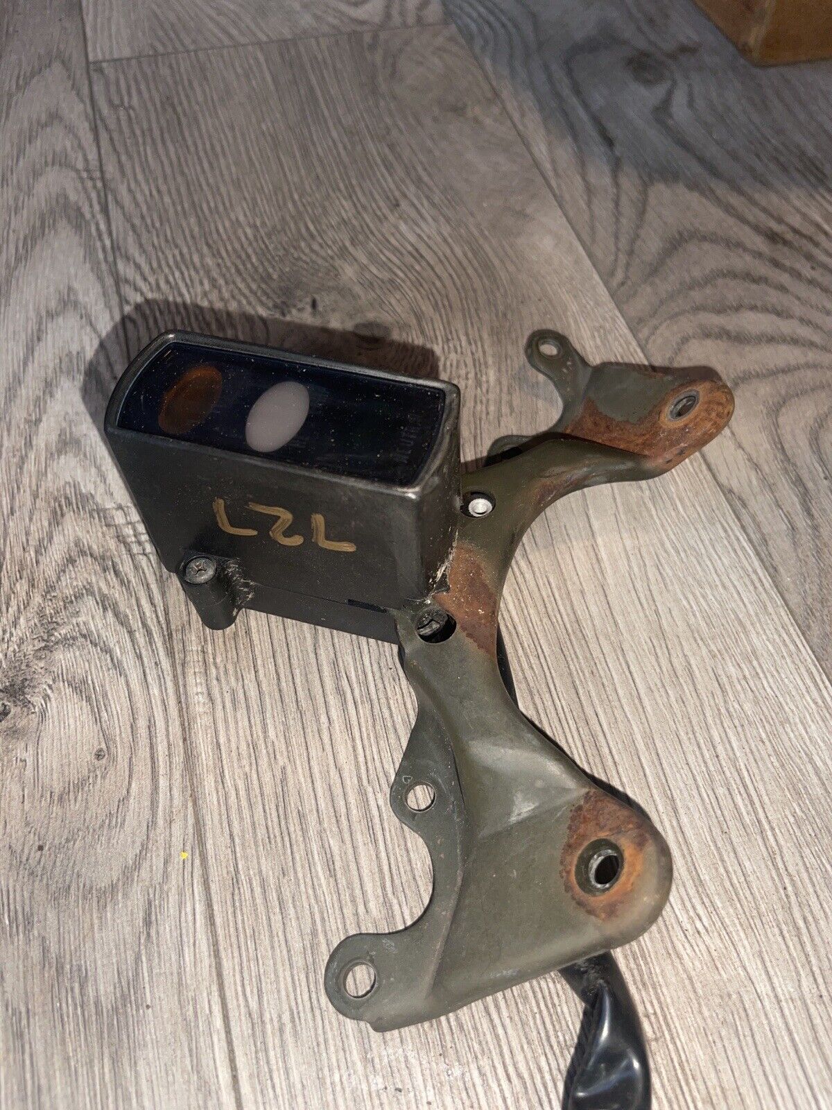 1978-1983 Yamaha XS650 XS 650 Gauge Bracket And Indicator Lights