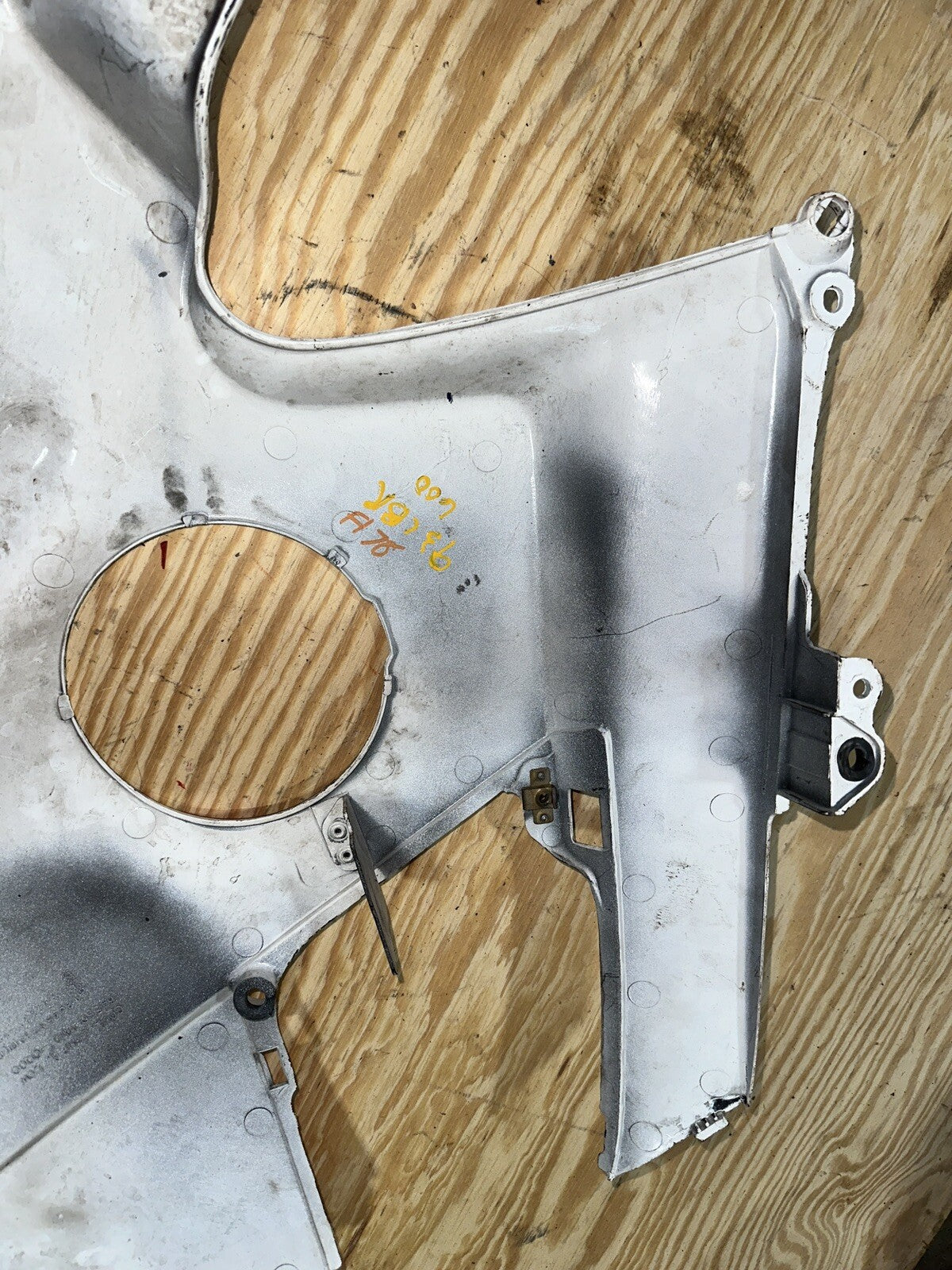 91-94 HONDA CBR600F2 LEFT MID UPPER SIDE FAIRING COWL PLASTIC