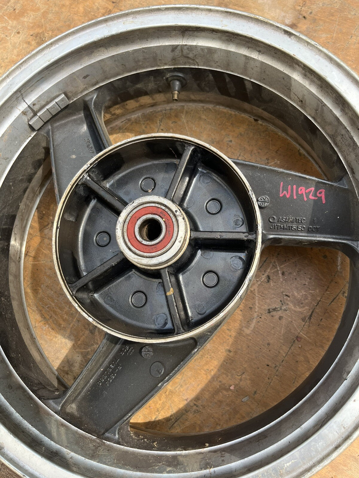 Rear Wheel Rim Wheel Rear Kawasaki ZZR 1100 D ZXT10D/D 93-97