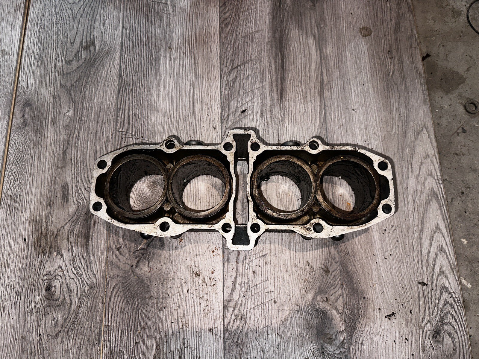 93-06 KAWASAKI NINJA ZX6 ZX600E ENGINE MOTOR PISTON CYLINDERS BLOCK JUG
