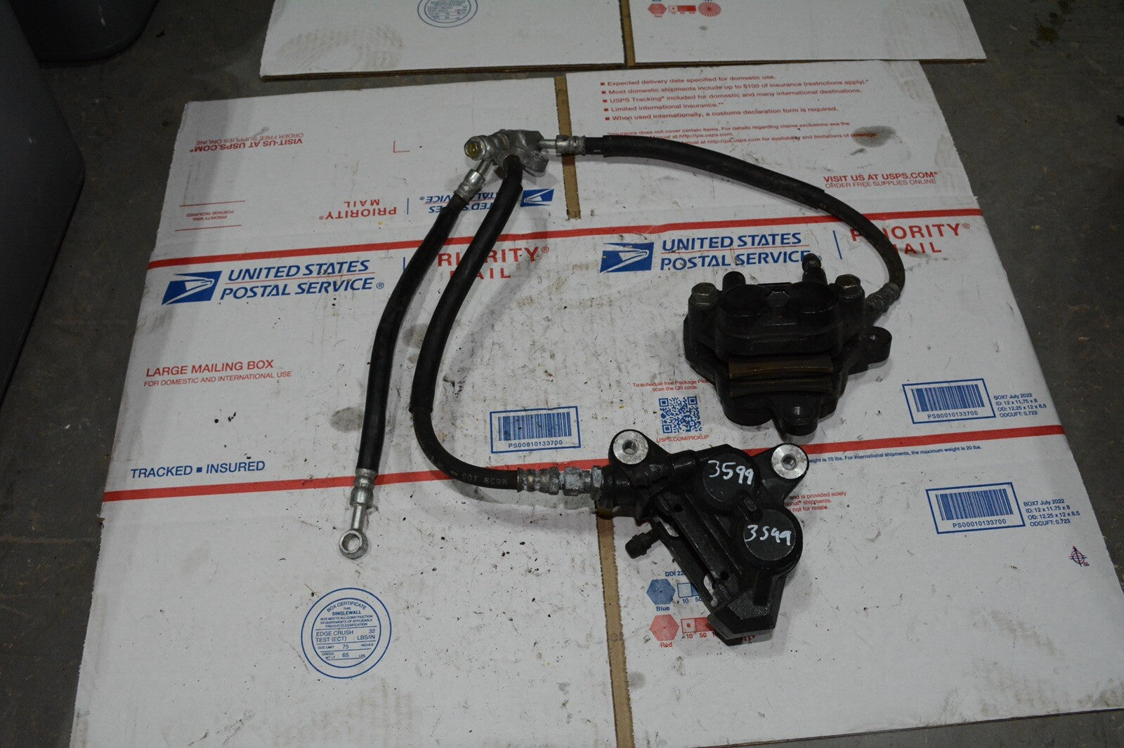 1994 Suzuki Katana GSX 600 F  front brake calipers master cylinder line 94 95 97