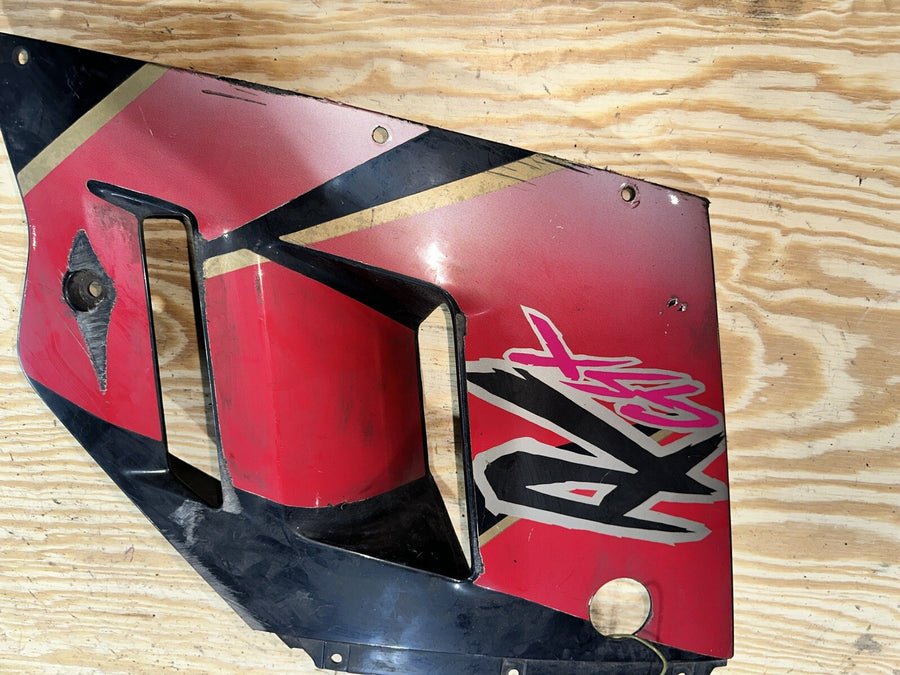 1992 Suzuki GSXR 1100 Left Middle Fairing Side Cover Cowling 94441-40C0