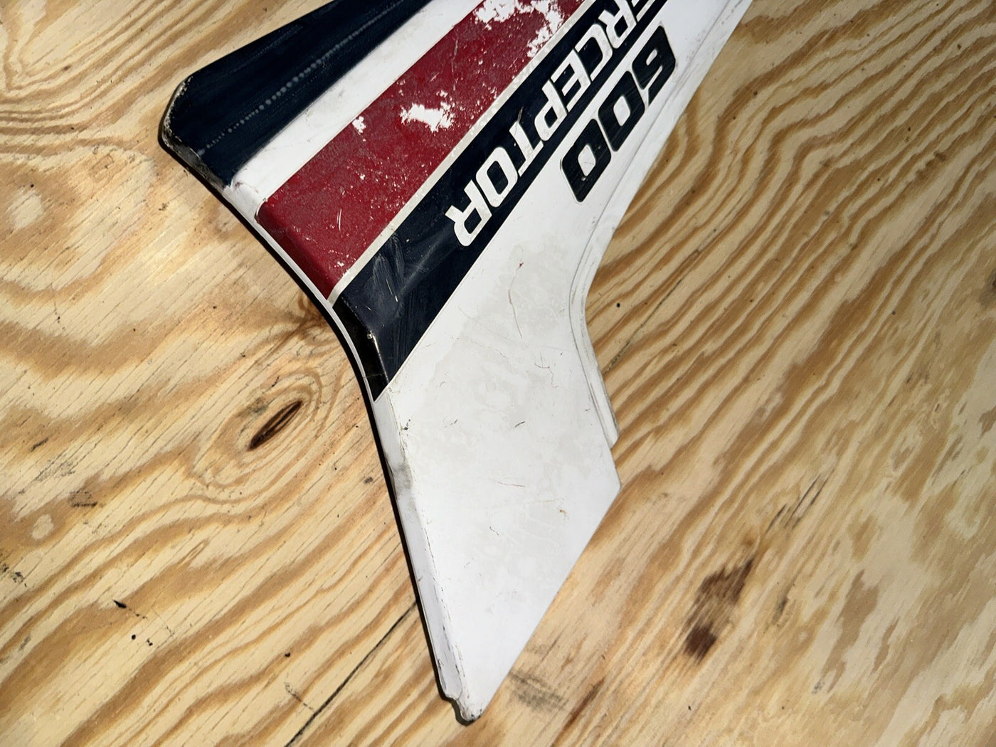 1984 Honda VF500F Interceptor right side cover panel
