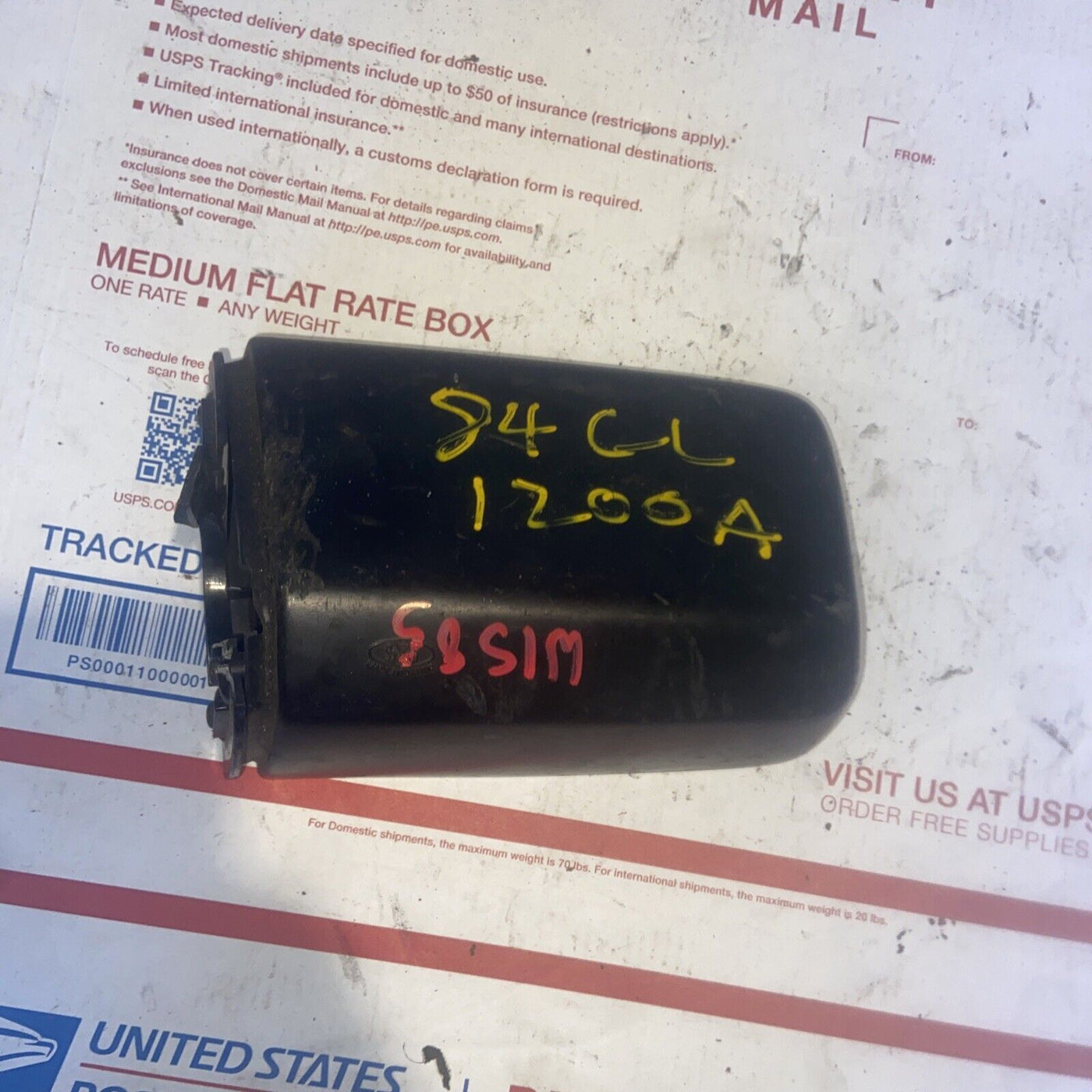 84-87 HONDA GOLDWING GL1200 LEFT SIDE REAR VIEW MIRROR