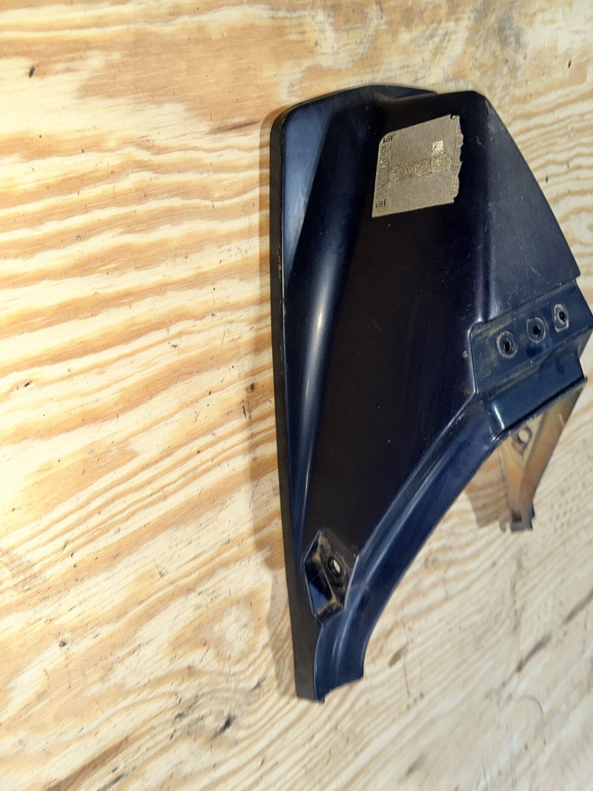 '82 83 XS400R SECA XS 400 REAR TAIL FAIRING COWL PLASTIC COMPARTMENT 1982 YAMAHA