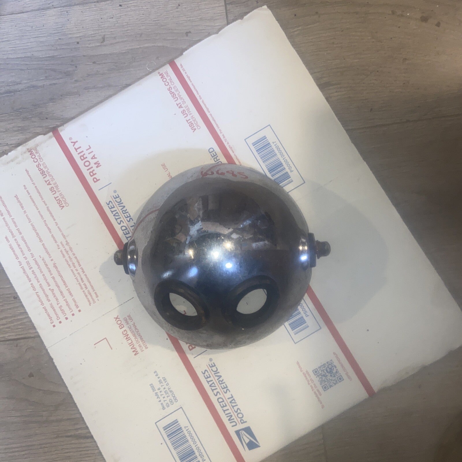 1981 Suzuki GS450 chrome headlight head light lamp mount bucket