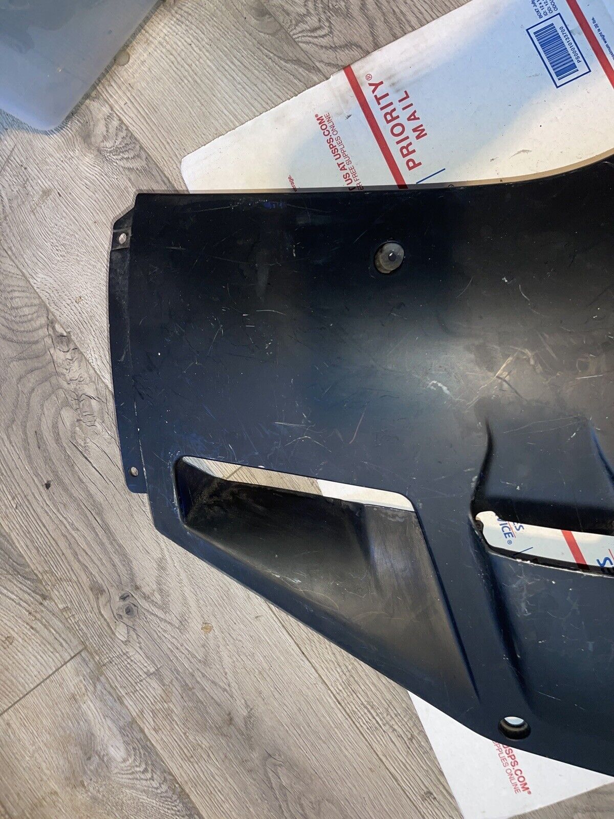 1987 1988 yamaha FZR1000 right fairing cowl plastic side cover body  88 FZR750