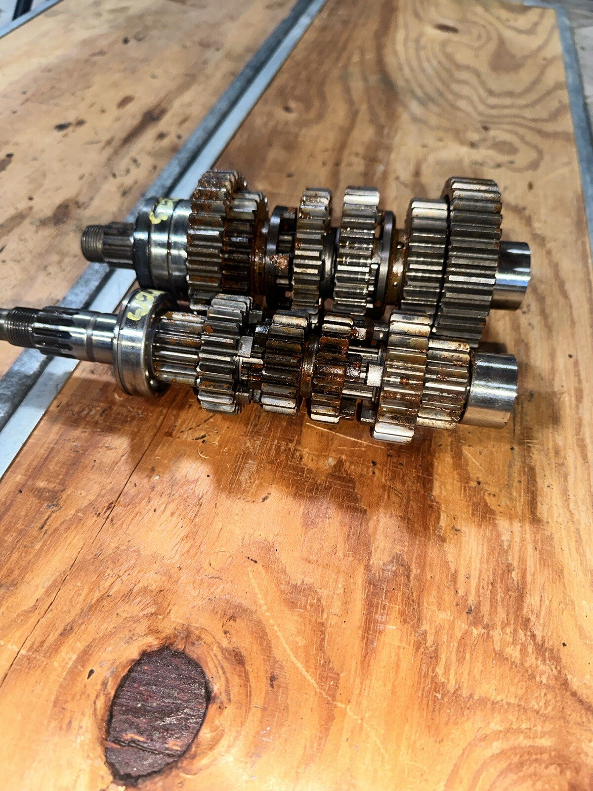 Kawasaki ZX6R F1 F2 F3 Ninja 1995 - 1997 Gearbox Transmission Gear Shafts