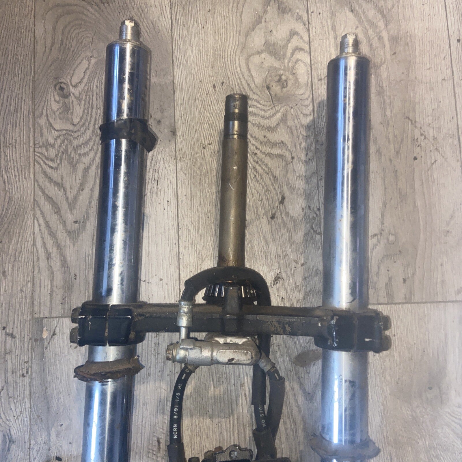 1990 Suzuki GSX1100 Katana FORKS With Brake Calipers