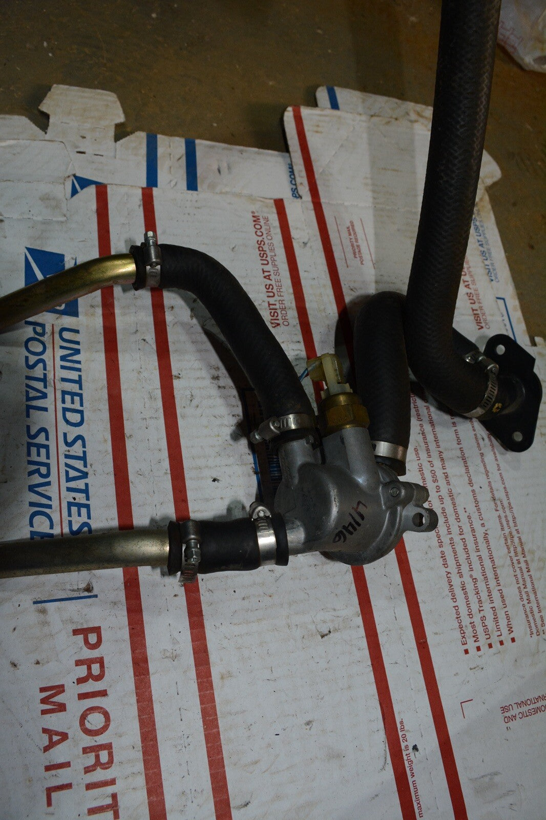 1992 Yamaha FZR600R FZR 600 Thermostat w Hoses