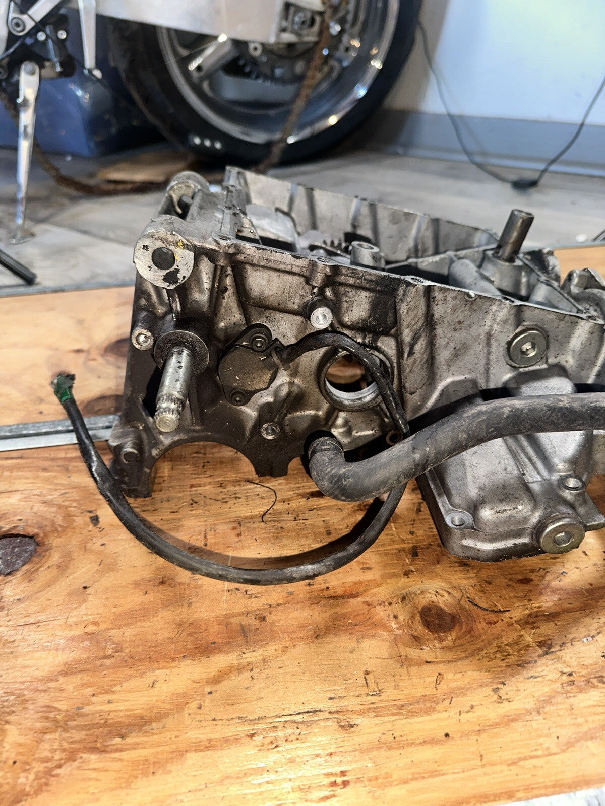 Lower crank case Engine Motor GSXR600 GSXR 600 Suzuki 04 05 K4