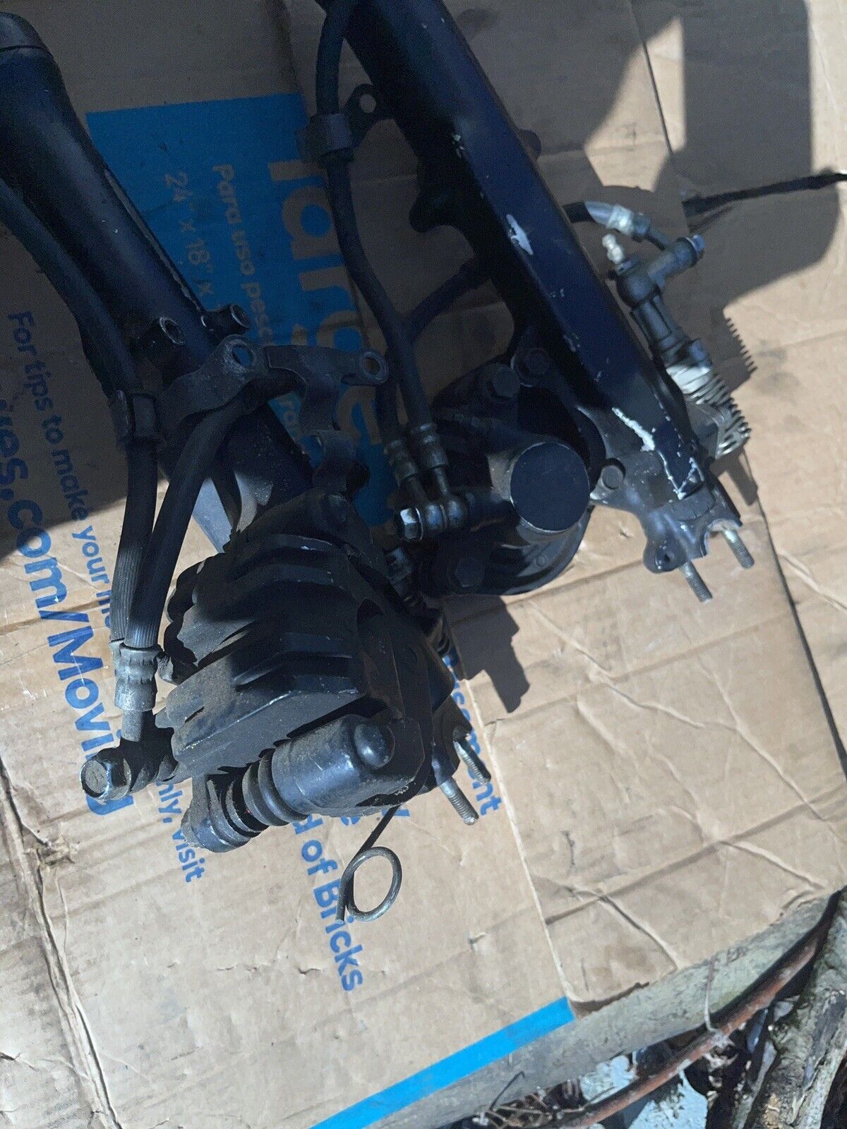 1983 Suzuki GS 1100E GS1100 GS 1100 E GS1100 FORKS FRONT END BRAKE CALIPERS