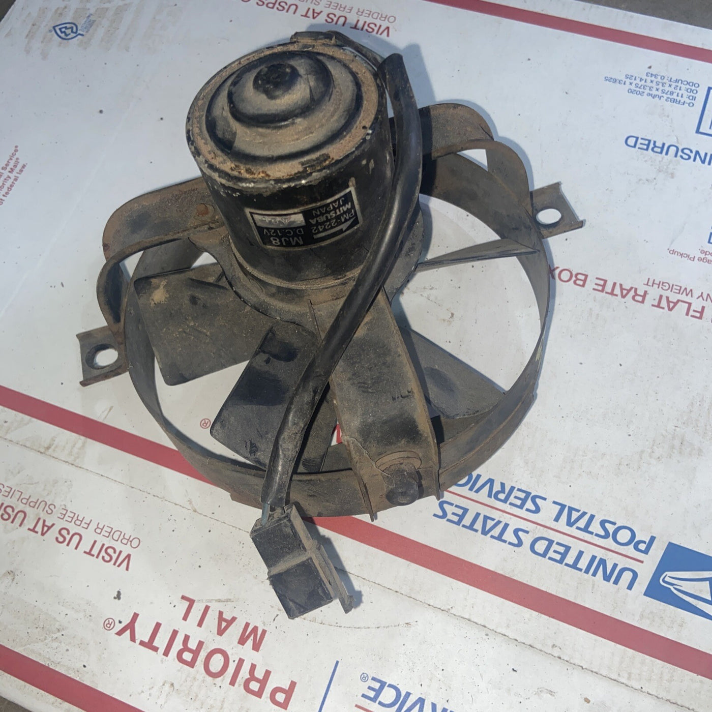 1985 Honda VF Radiator Fan VF500C