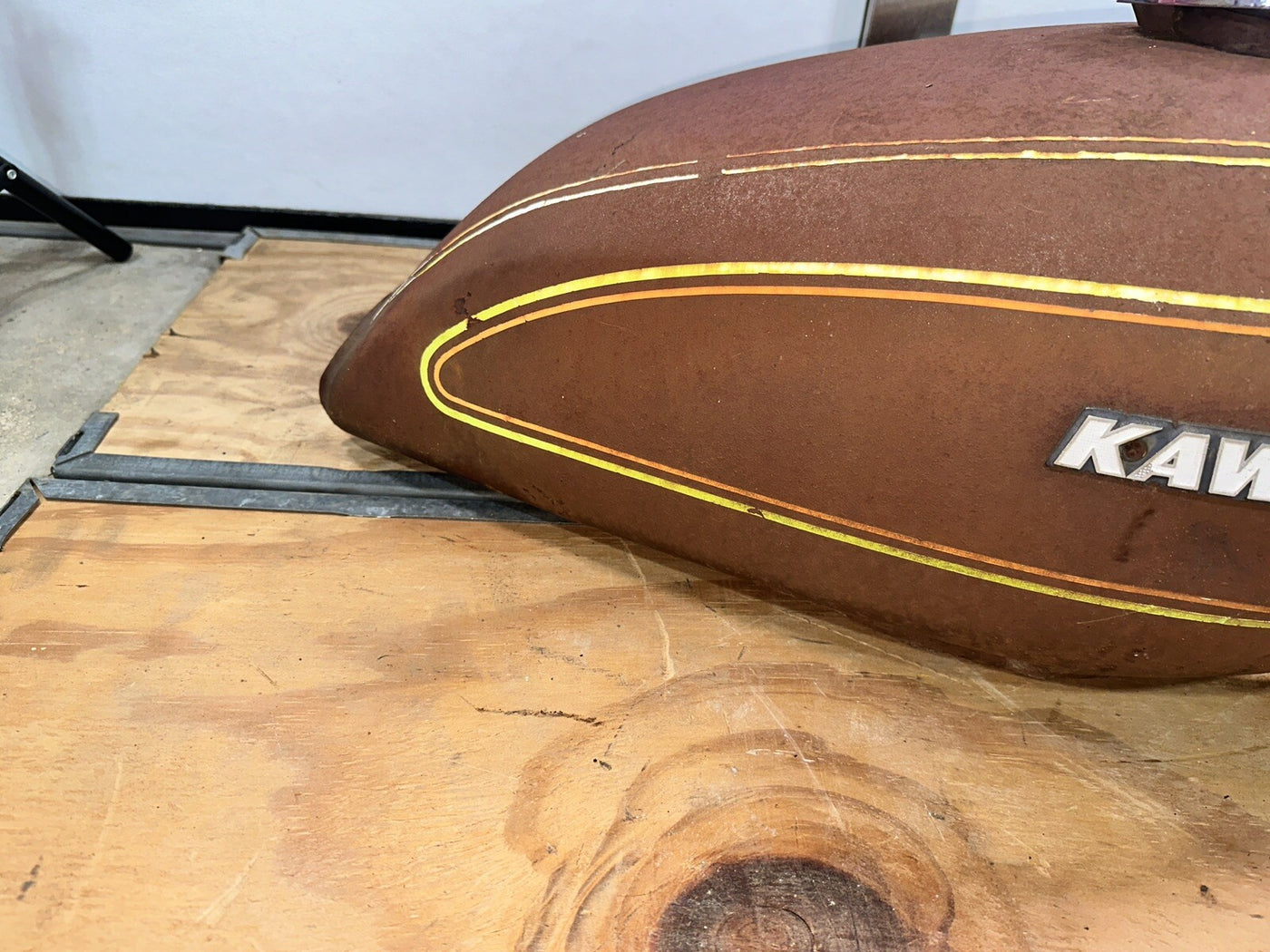 1974-77 Kawasaki KZ400 KZ 400 Gas Tank Fuel
