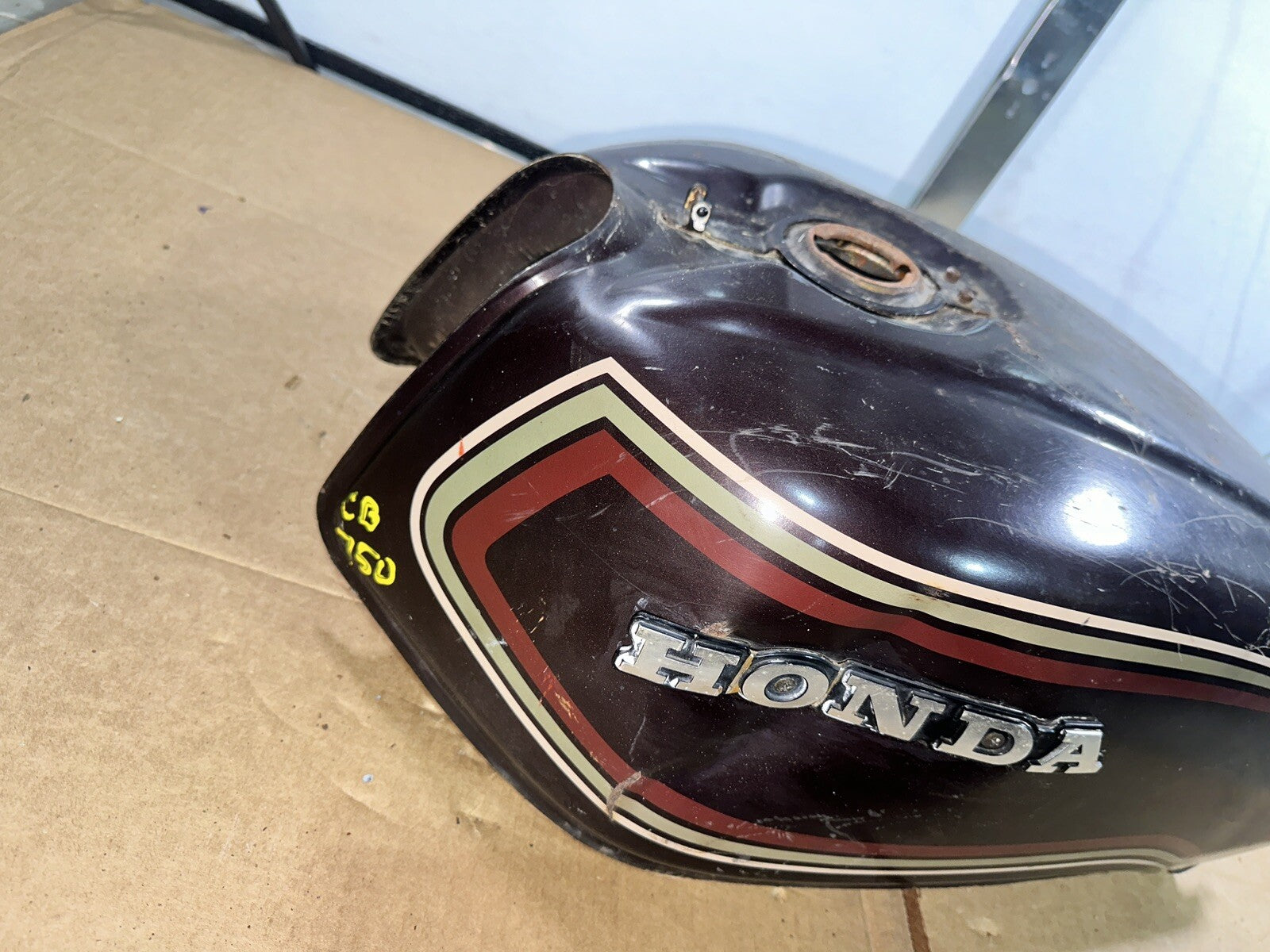 HONDA 80 81 CB750K GAS TANK FUEL CELL PETROL OEM Dented