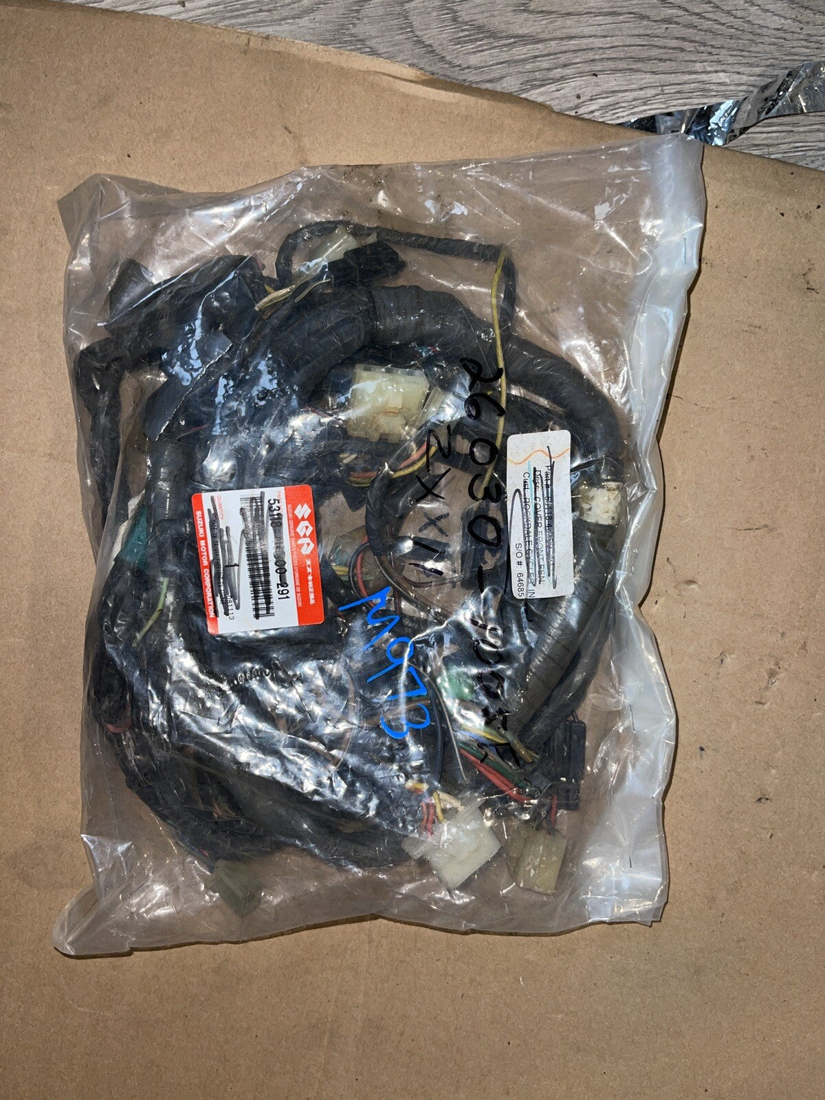 1990 1991 1992 Kawasaki Ninja ZX-11 ZX1100 Electrical Wire Harness Wiring Loom