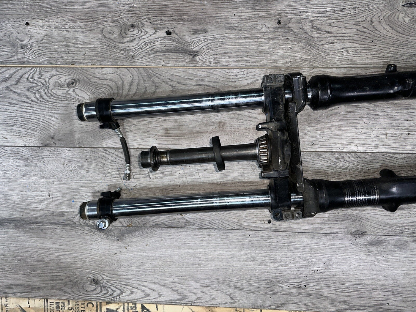 1983 SUZUKI GS1100ES FRONT FORKS SHOCK SUSPENSION SET 51104-49500