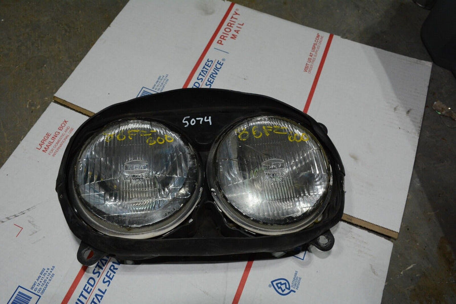 1986 Yamaha FZ600 FZ 600 OEM Headlight Assembly  Head Lamp Housing Lenses