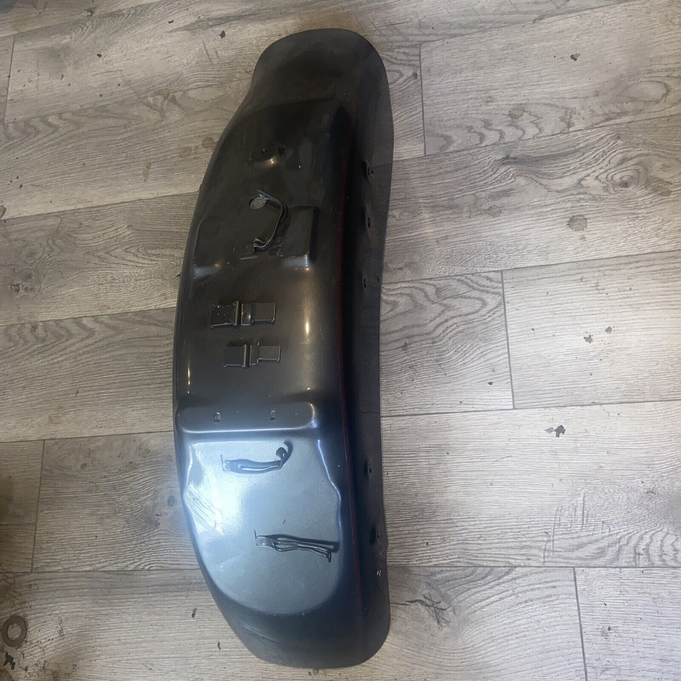 01 Suzuki VS1400 Intruder Blue Ted And Grey Rear Fender