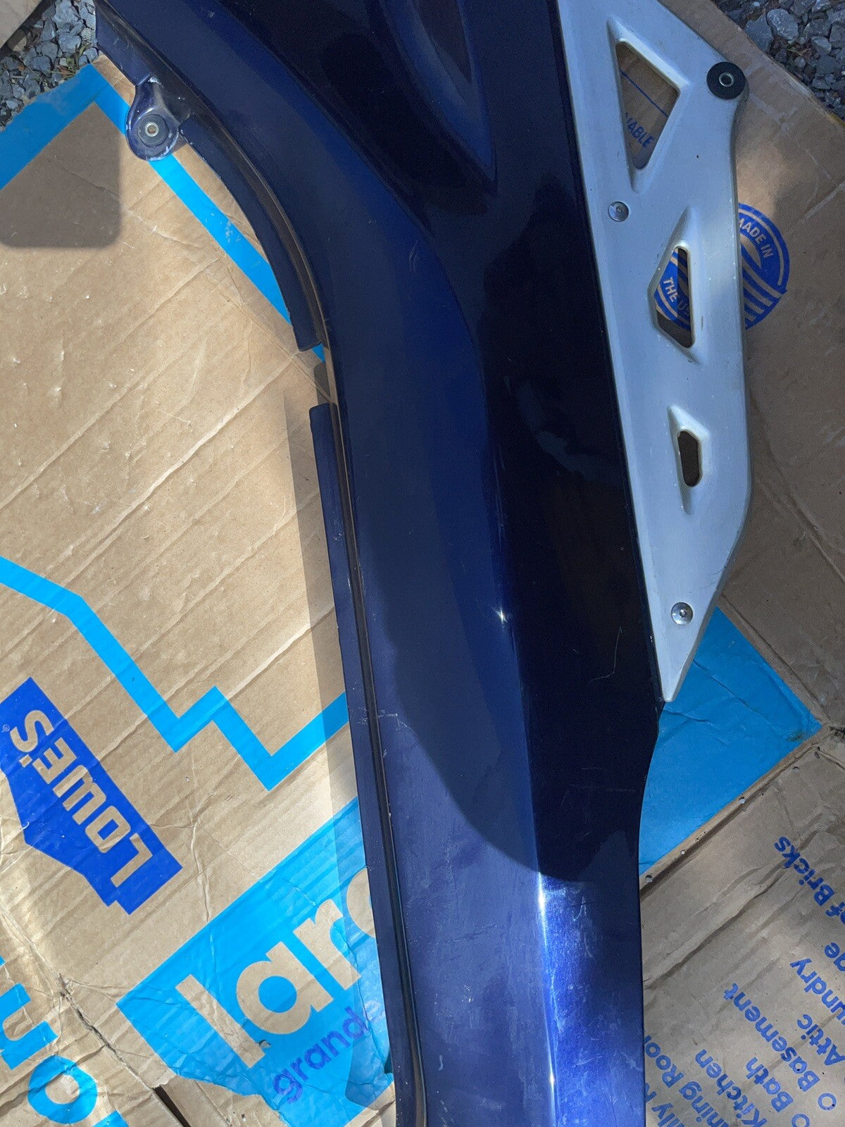 88-97 SUZUKI KATANA 600 GSX600F RIGHT REAR BACK TAIL FAIRING COWL SHROUD