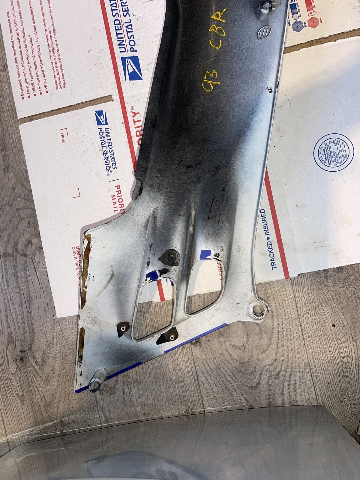 1993 HONDA CBR600F2 RIGHT REAR BACK TAIL FAIRING COWL SHROUD