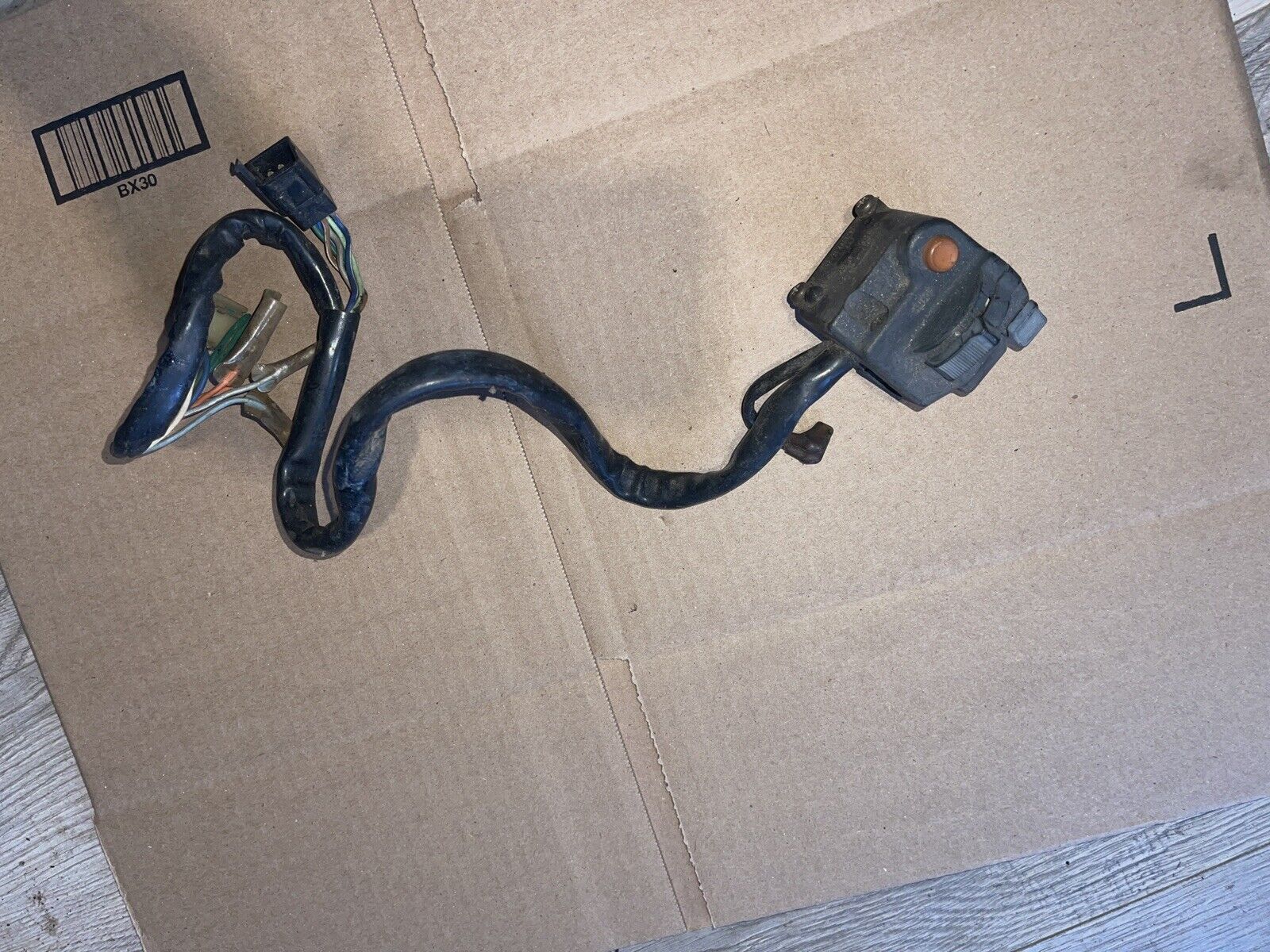 1980 Honda Cb650  Left Clip On Handle Horn Signals Switch Switches CB 650 80