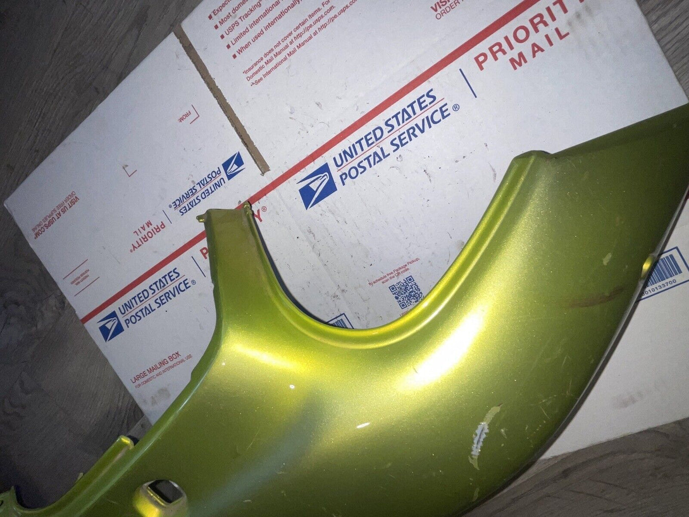 KAWASAKI 94 95 96 97 ZX9R NINJA 900 LEFT SIDE REAR TAIL FAIRING COVER PLASTIC OE