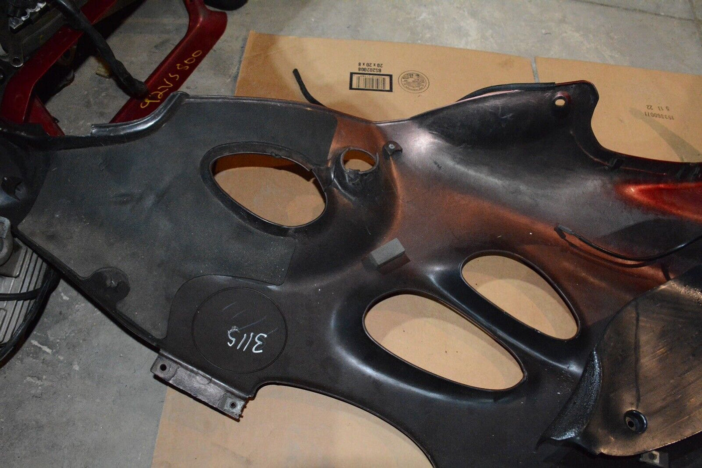 Suzuki Katana GSX 600 F 98-06 Left Side Upper Fairing Cowl Panel
