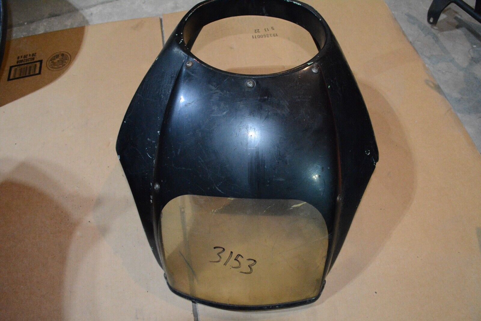 circle headlight fairing