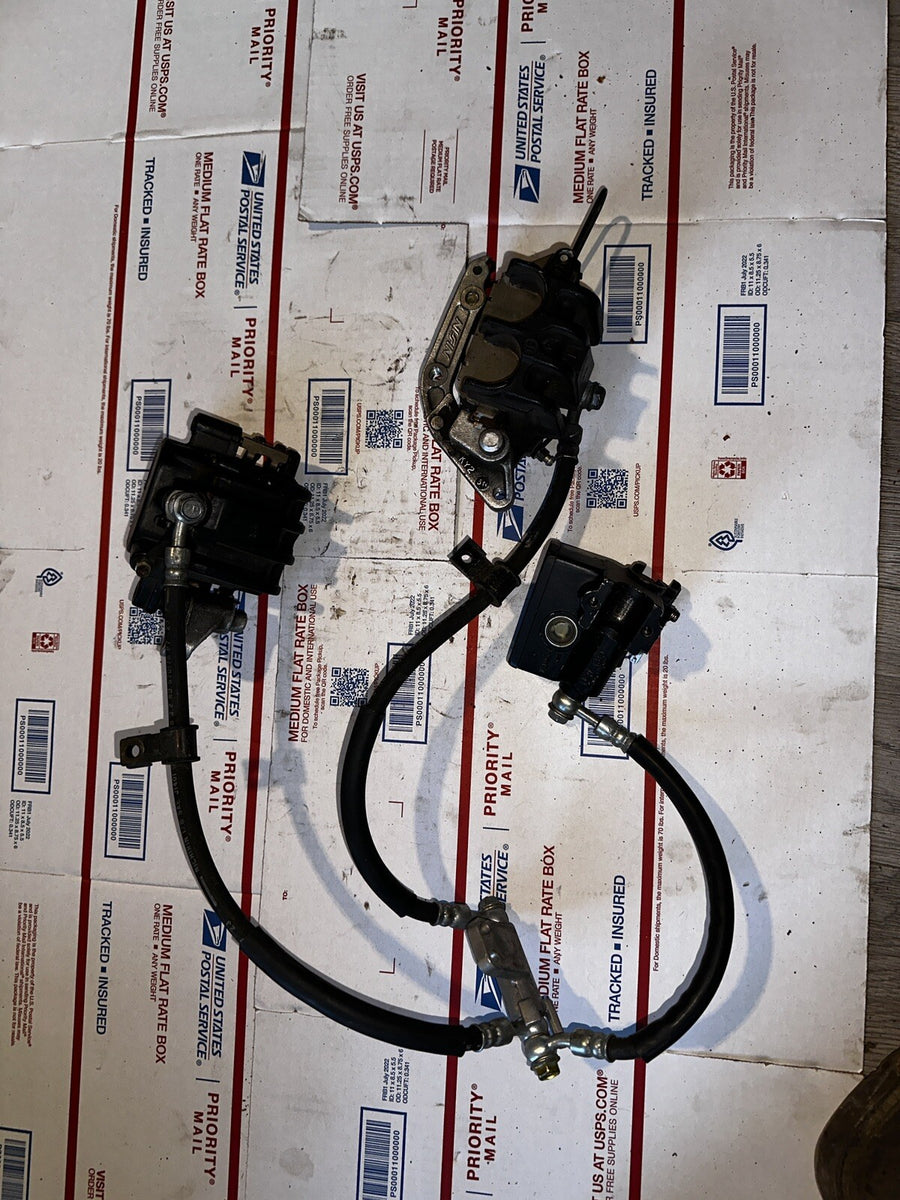 1998 98-03 Suzuki Bandit GSF600S Front Left Right Brake Caliper Pad Hose Line