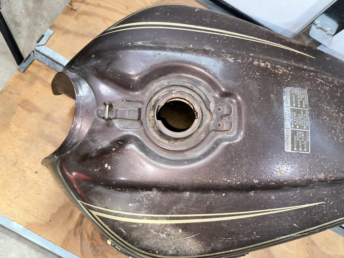 1979 Honda CB 750 F Fuel Tank Gas Tank